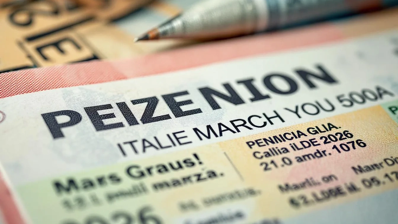 Cedolino pensione marzo 2026: dettagli su pagamenti, incrementi, IRPEF e conguagli