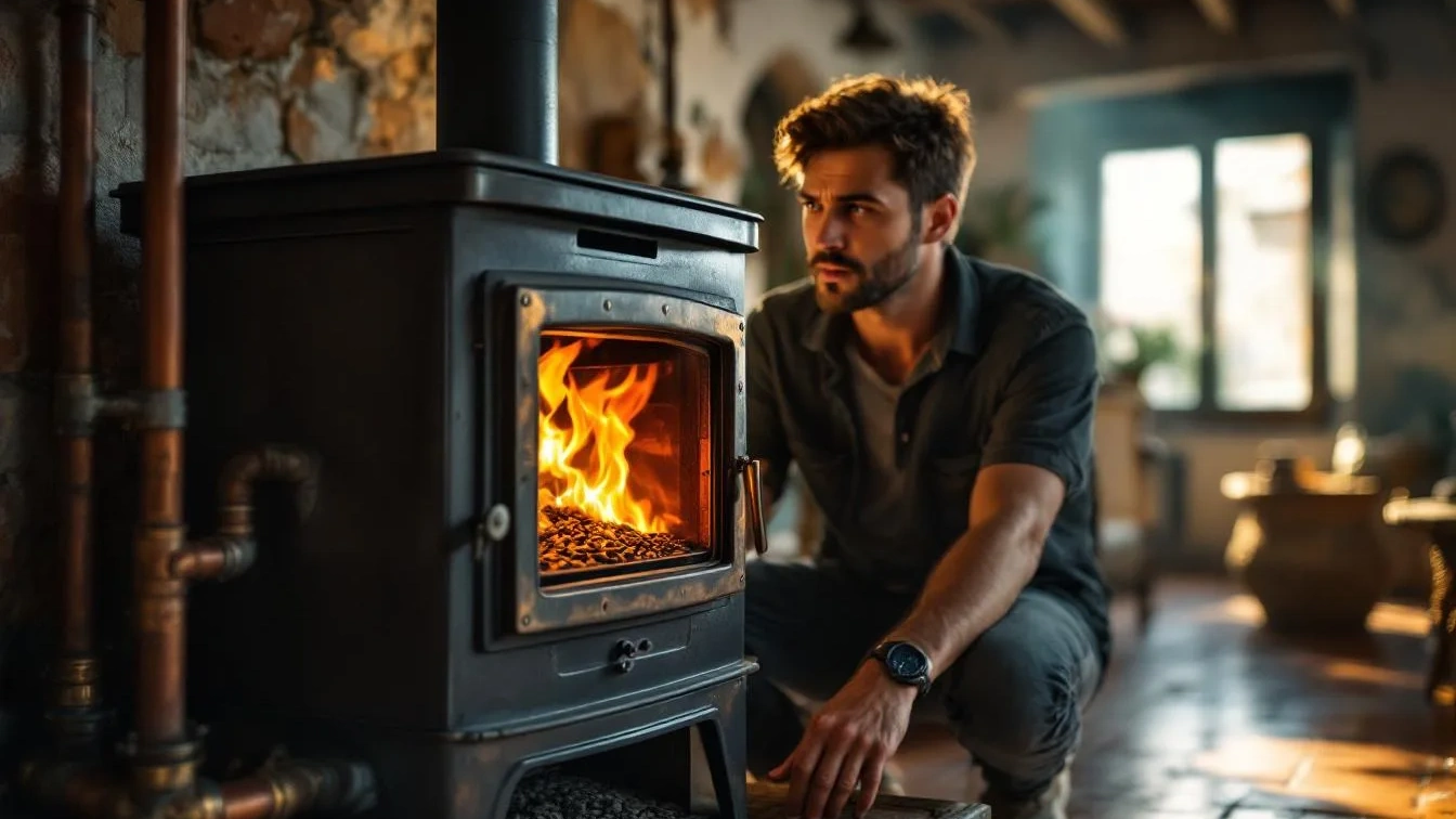 Errore stufa a pellet: il motivo per cui tenerla al massimo di notte sta rovinando l’impianto