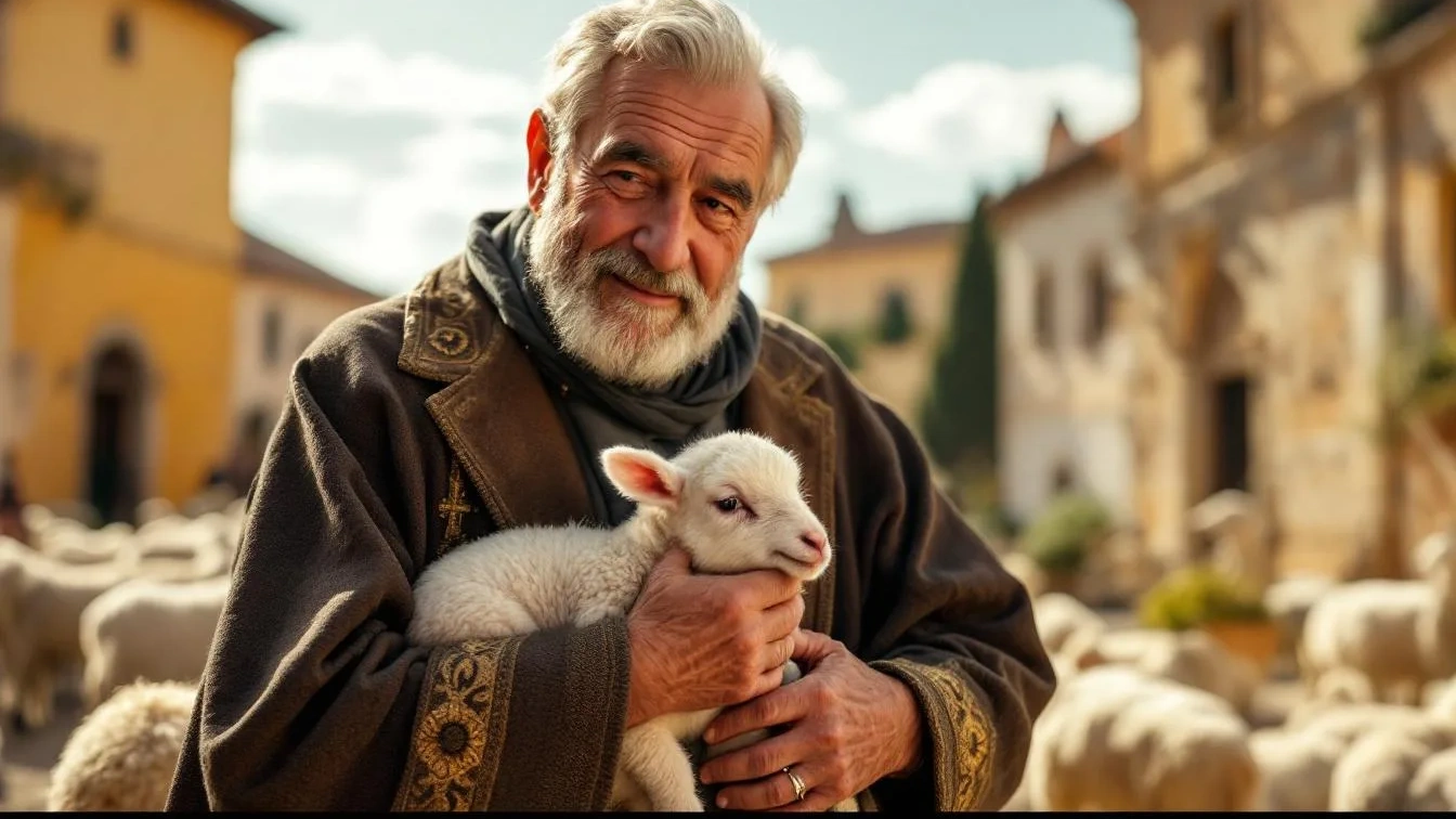 Gli agnelli benedetti dal Papa per la festa di Sant’Agnese: una tradizione di fede e dolcezza