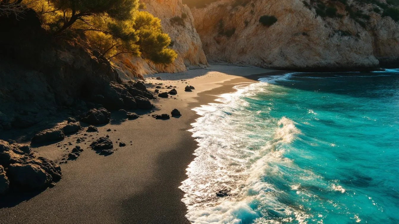 Il mistero delle spiagge: perché alcune hanno sabbia nera e altre bianca?