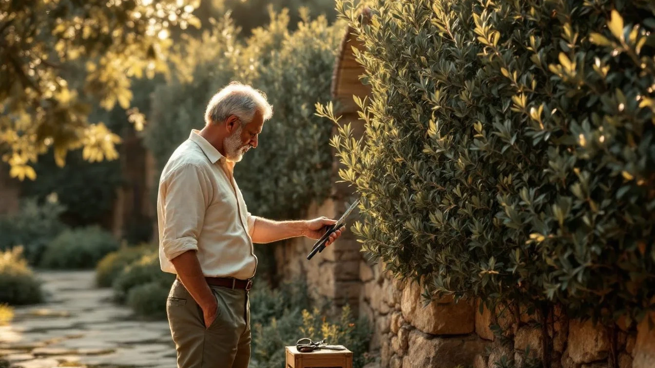 Potare la siepe oltre il muro di confine: guida legale su privacy e limiti di altezza