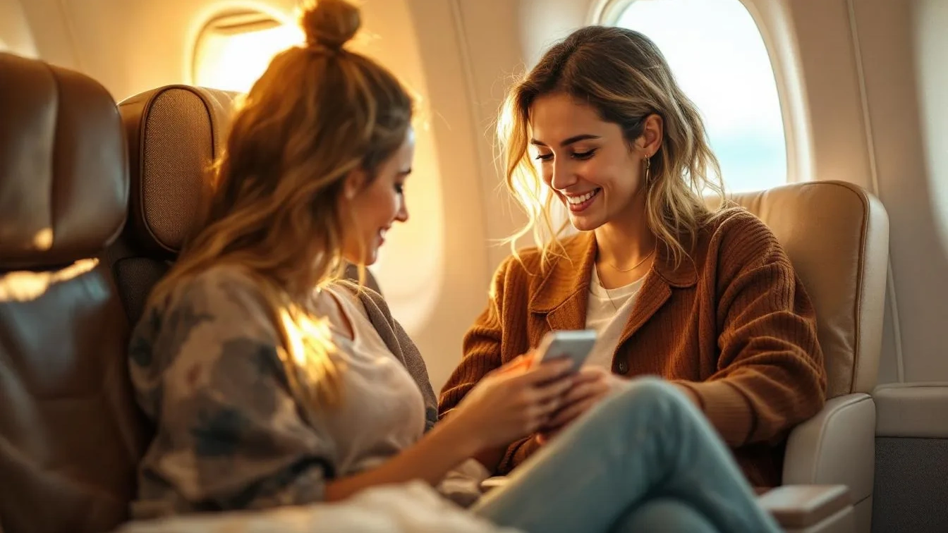 Wi-Fi gratuito in volo? La nuova sfida tecnologica tra compagnie aeree e colossi del tech